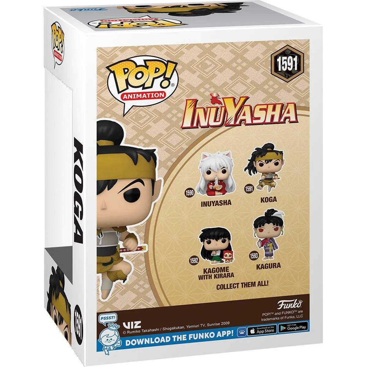InuYasha - Koga Pop! Vinyl - Image 4