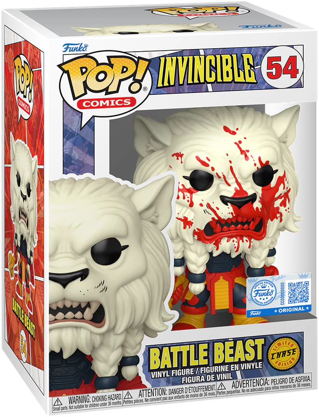 Invincible - Battle Beast Pop! Vinyl - Chase Bundle [RS] - Image 3