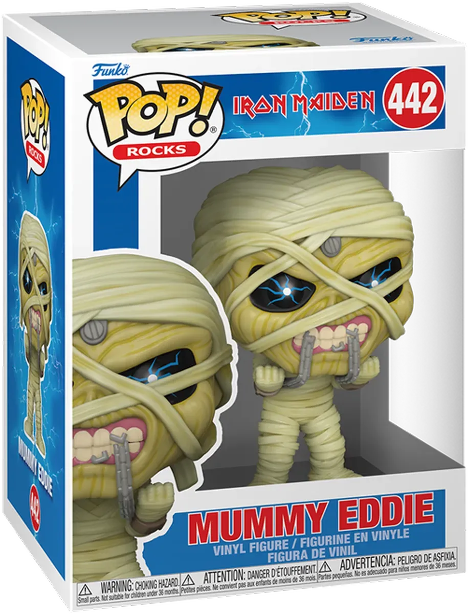 Iron Maiden: 50th Anniversary - Mummy Eddie Pop! Vinyl - Image 3