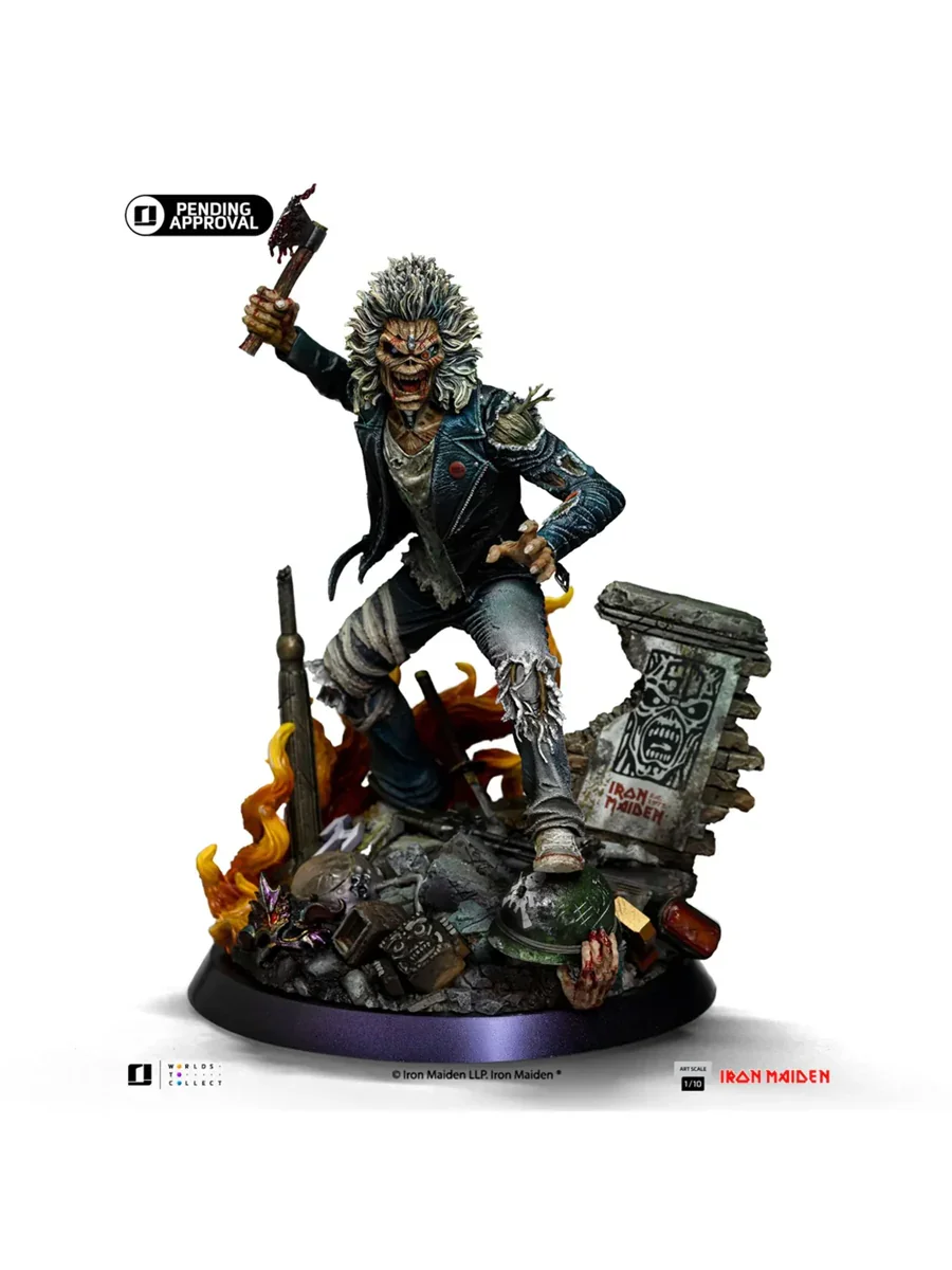 Iron Maiden - Eddie 50th Anniversary 1:10 Scale Statue - Image 14