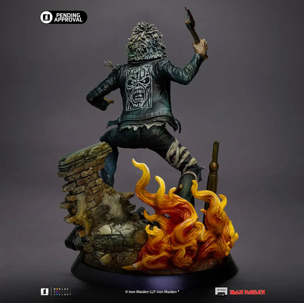 Iron Maiden - Eddie 50th Anniversary 1:10 Scale Statue - Image 7