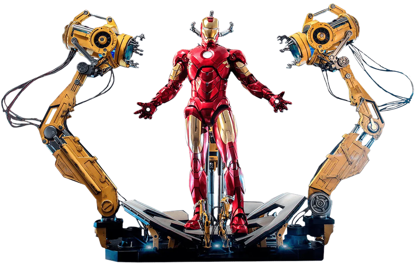 Iron Man 2 - Mark IV Deluxe with Gantry 1:4 Scale Collectable Action Figure