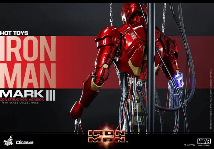 Iron Man (2008) - Mark III Construction Version 1:6 Scale - Image 6