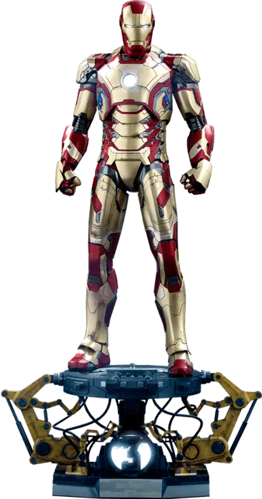Iron Man 3 - Iron Man Mark XLII Deluxe 1:4 Scale Action Figure - Image 22