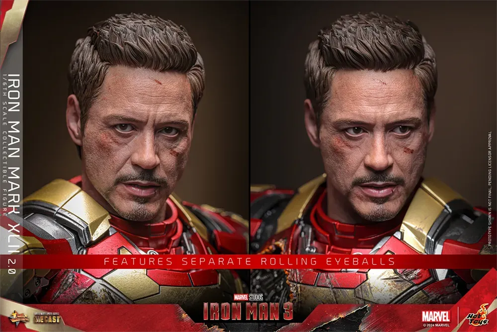 Iron Man 3 - Iron Man Mk 42 (2.0) 1:6 Scale Collectable Action Figure - Image 18