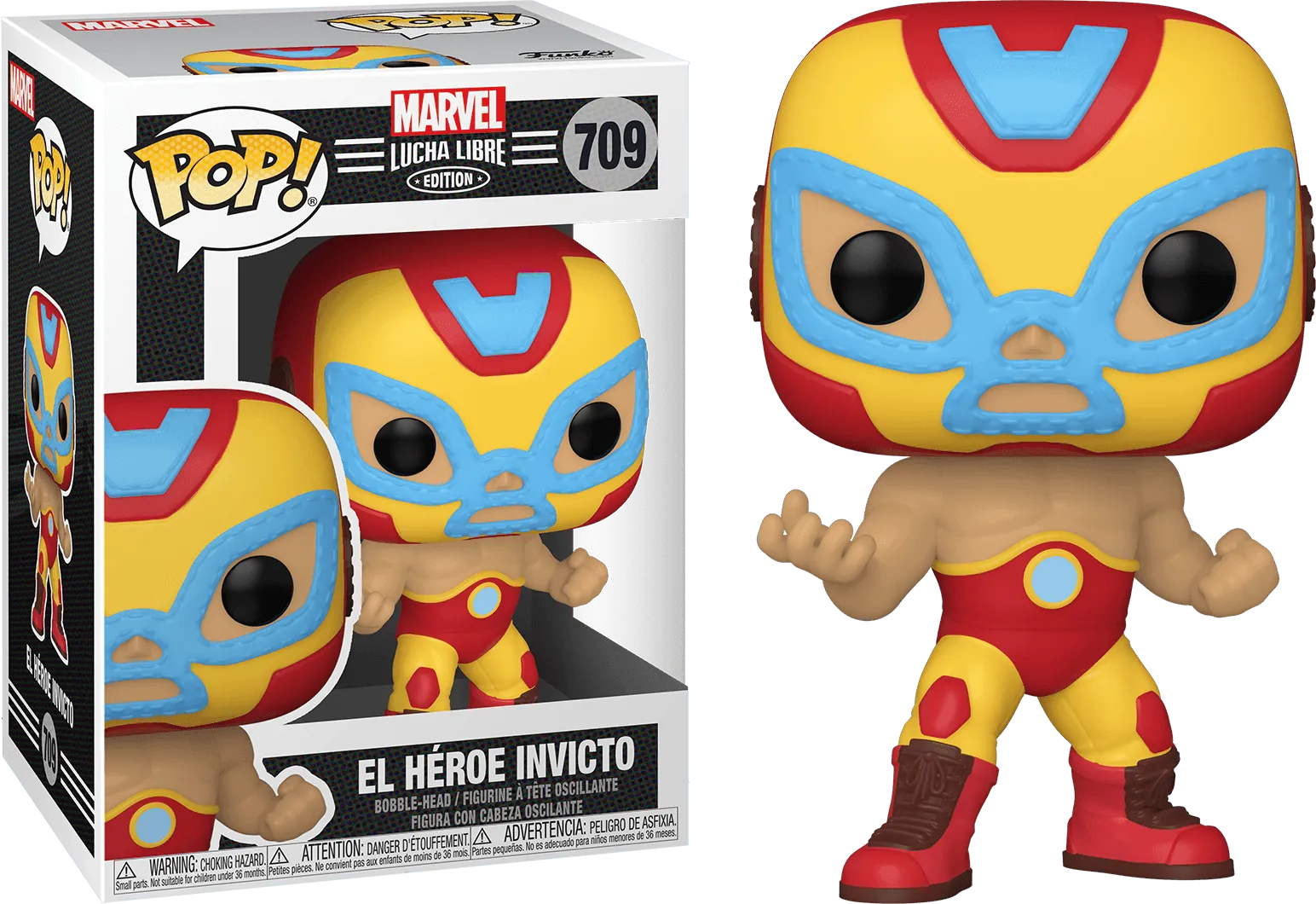 Marvel Lucha Libre - El Heroe Invicto Pop! Vinyl