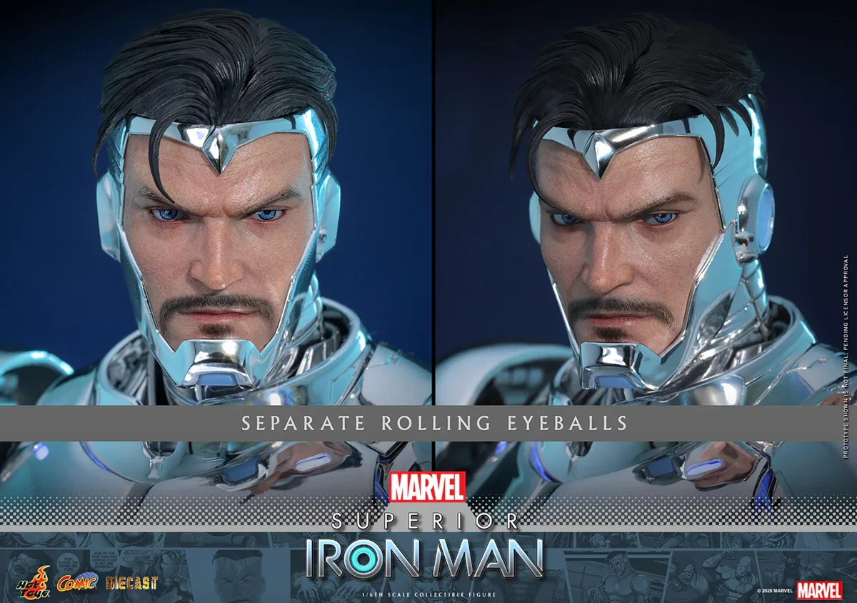 Iron Man - Superior Iron Man Diecast 1:6 Scale Collectable Action Figure - Image 20