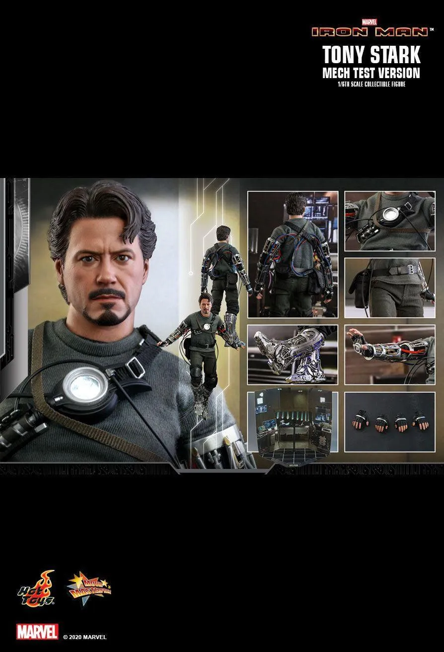 Iron Man (2008) - Tony Stark Mech Test 1:6 Scale Collectable Action Figure - Image 11
