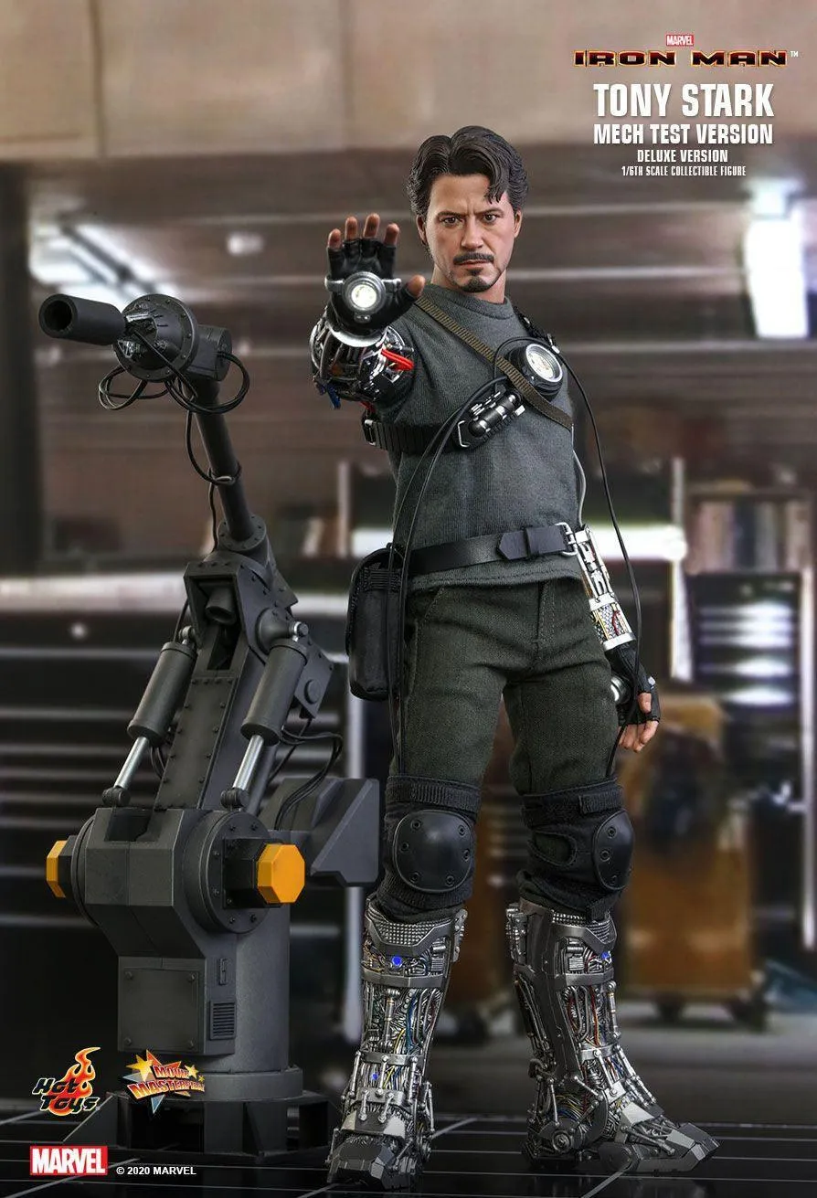 Iron Man (2008) - Tony Stark Mech Test Deluxe 1:6 Scale Collectable Action Figure - Image 18