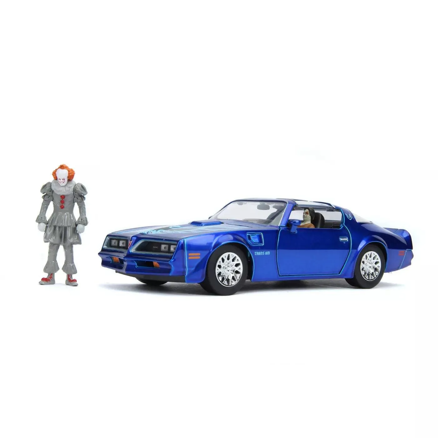 It (2017) - 1977 Pontiac Firebird 1:24 with Pennywise Figure Hollywood Ride - Image 4