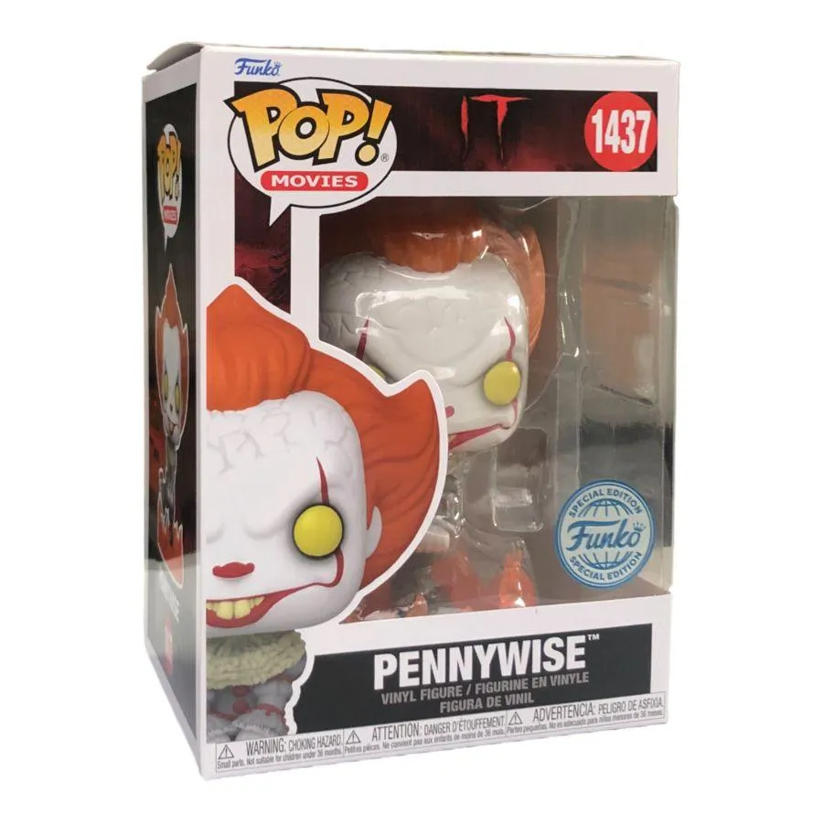 It (2017) - Pennywise (Dancing) US Exclusive Pop! Vinyl [RS] - Image 3