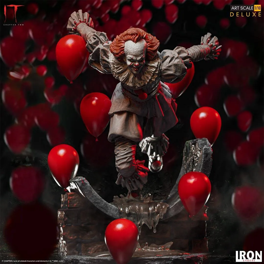 It Chapter 2 - Pennywise Deluxe 1:10 Scale Statue - Image 4