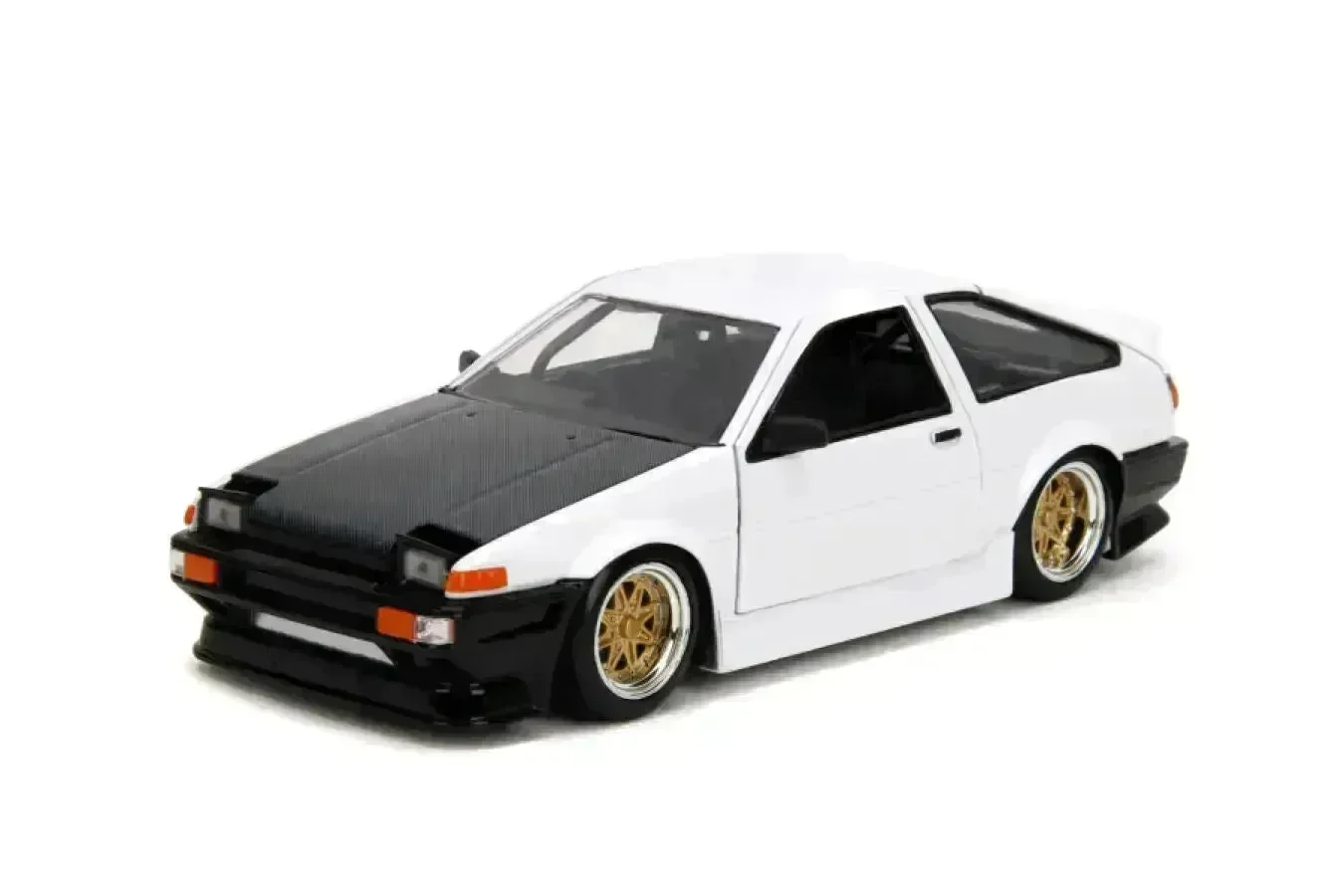 JDM Tuners - 1986 Toyota Trueno AE86 1:24 Scale Diecast Vehicle - Image 4