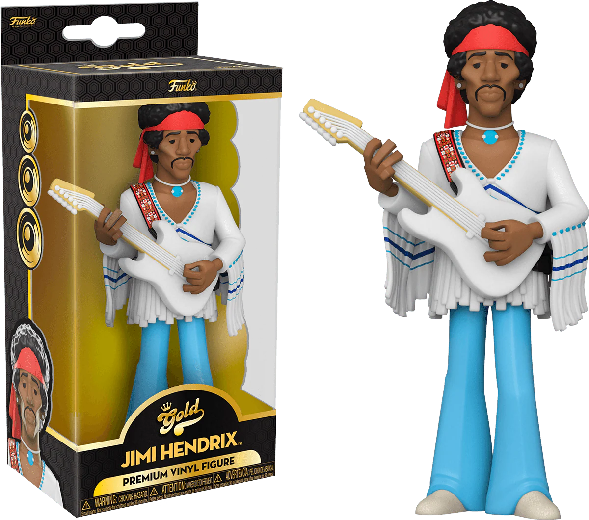 Jimi Hendrix - Jimi Hendrix (with chase) 5" Vinyl Gold