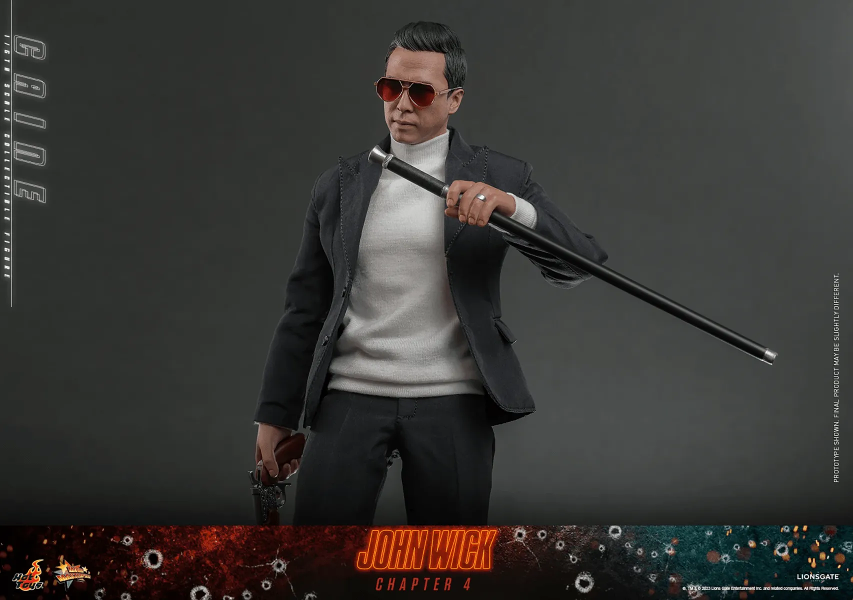 John Wick 4 - Caine 1:6 Scale Collectable Figure - Image 13
