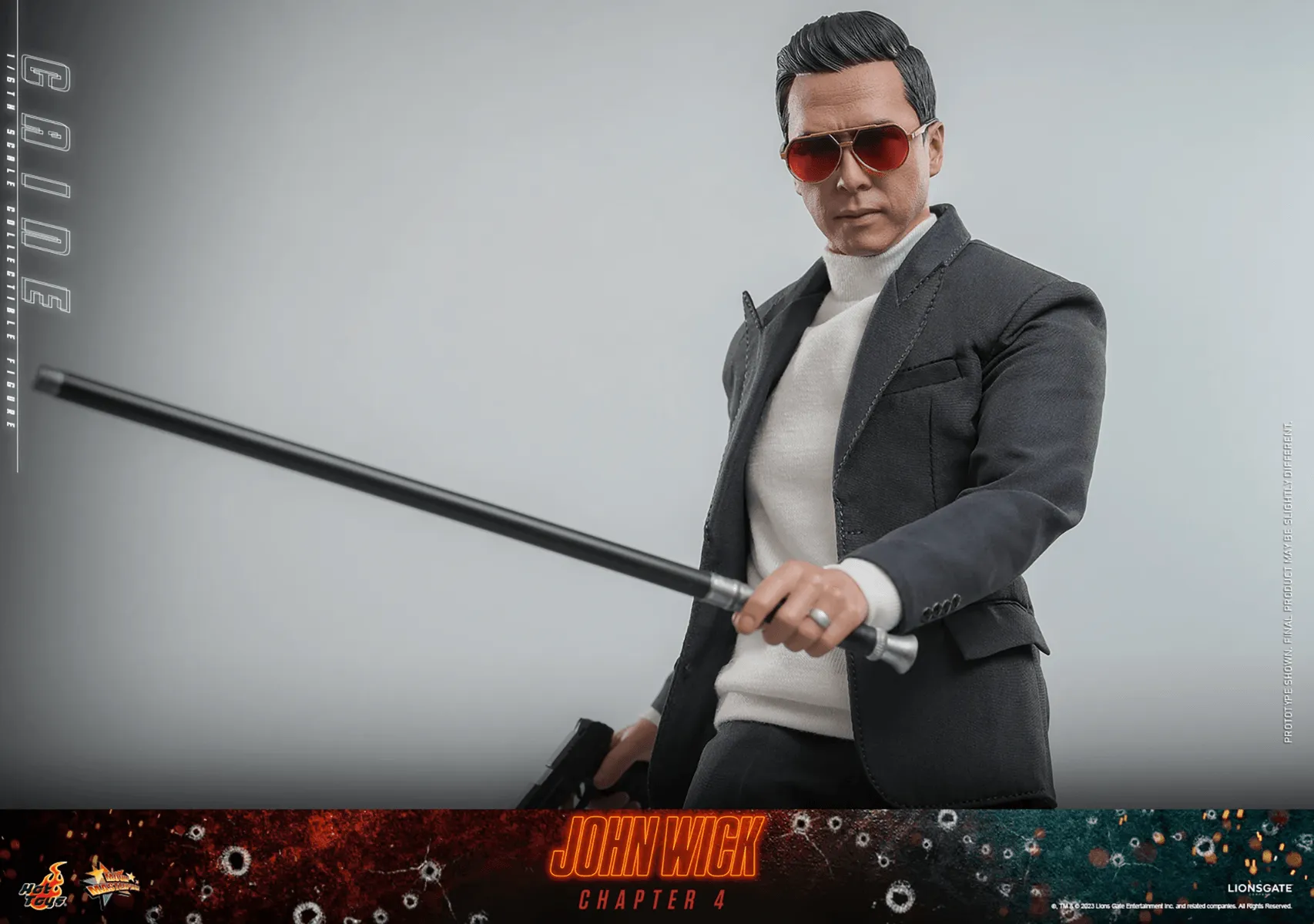 John Wick 4 - Caine 1:6 Scale Collectable Figure - Image 15