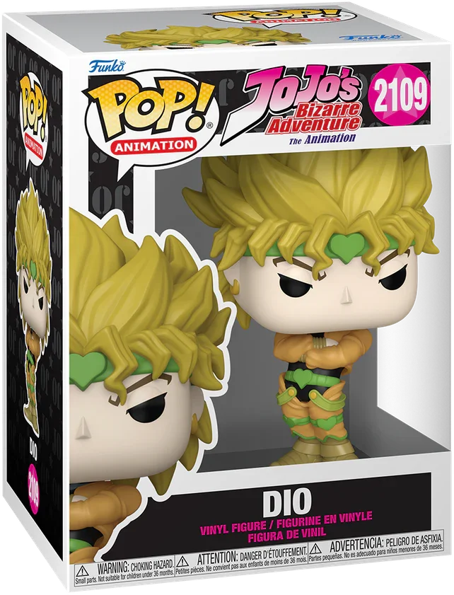 JoJo's Bizarre Adventure - Dio Pop! Vinyl - Image 3