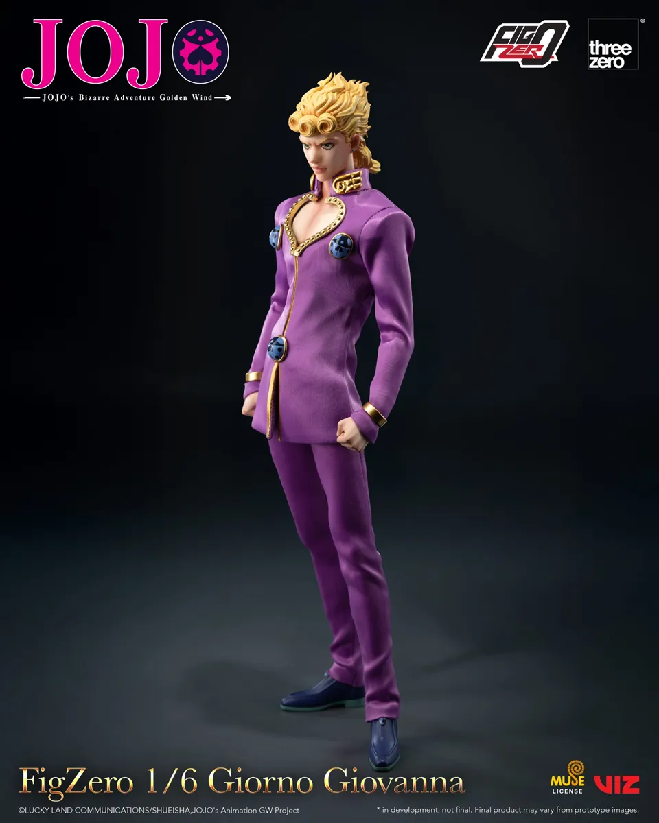 Jojo's Bizarre Adventure - Giorno Giovanna 1:6 Scale Action Figure - Image 4
