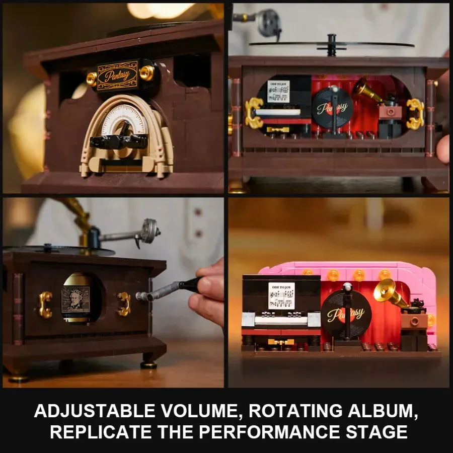 Joyside Series - Retro phonograph (646 pc) - Image 3