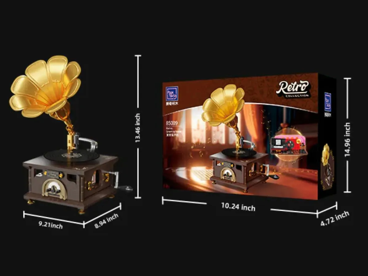 Joyside Series - Retro phonograph (646 pc) - Image 8