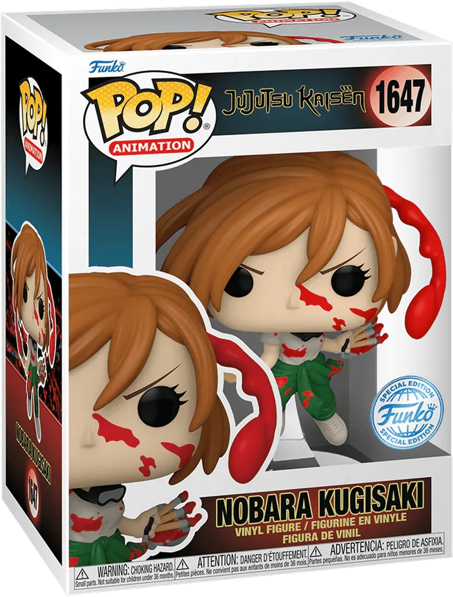 Jujutsu Kaisen - Nobara Kugisaki (Painting) US Exclusive Pop! Vinyl [RS] - Image 3