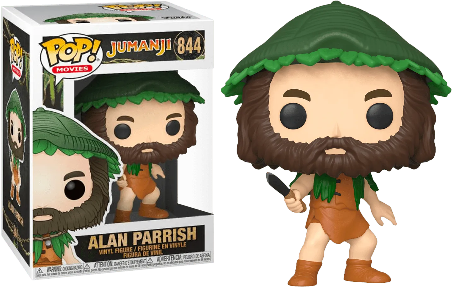 Jumanji - Alan Parrish with Knife US Exclusive Pop! Vinyl