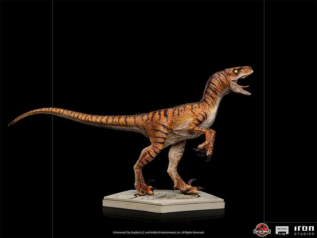 Jurassic Park 2: Lost World - Velociraptor 1:10 Scale Statue - Image 5