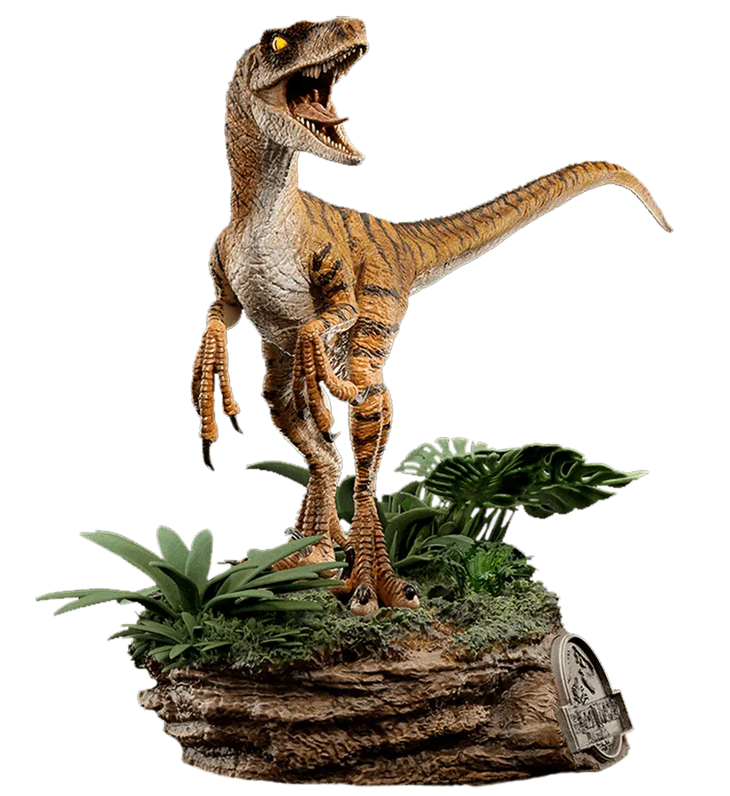 Jurassic Park 2: Lost World - Velociraptor Deluxe 1:10 Scale Statue