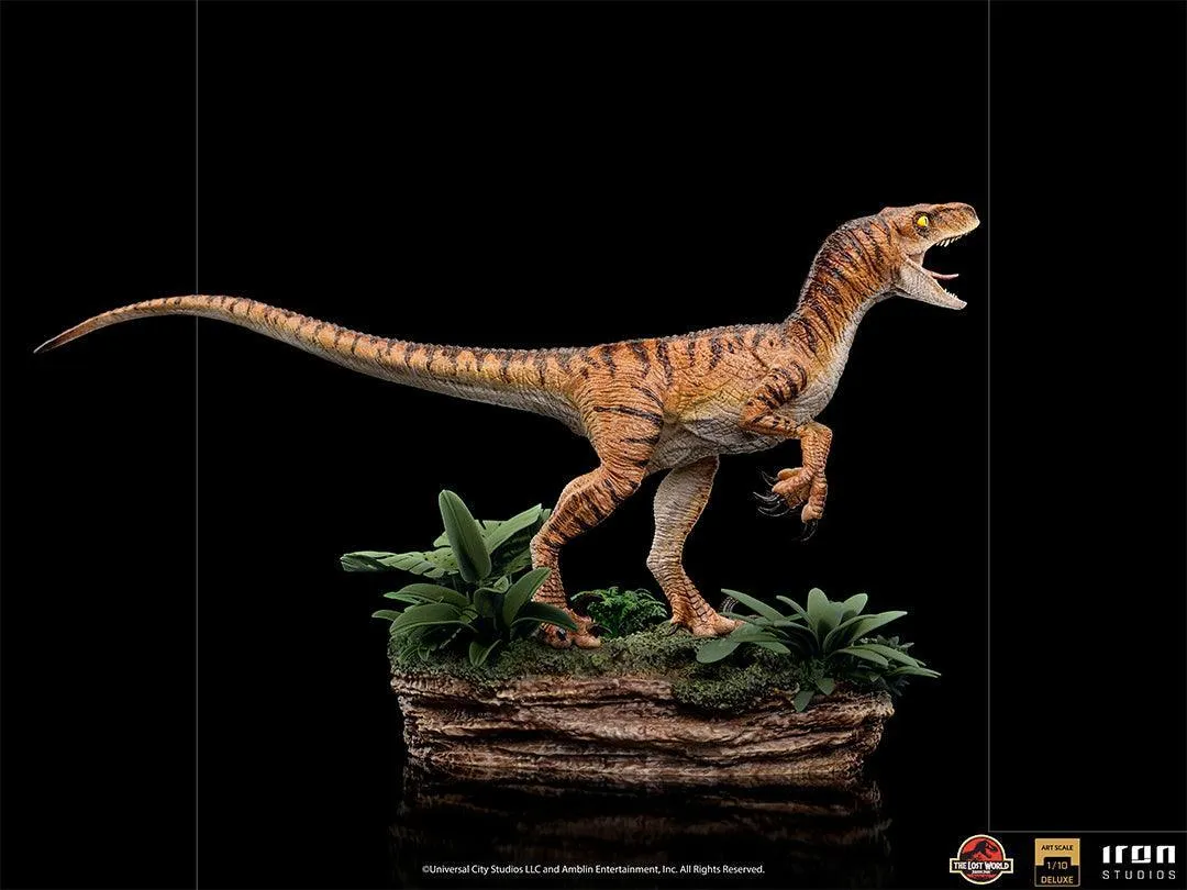 Jurassic Park 2: Lost World - Velociraptor Deluxe 1:10 Scale Statue - Image 3