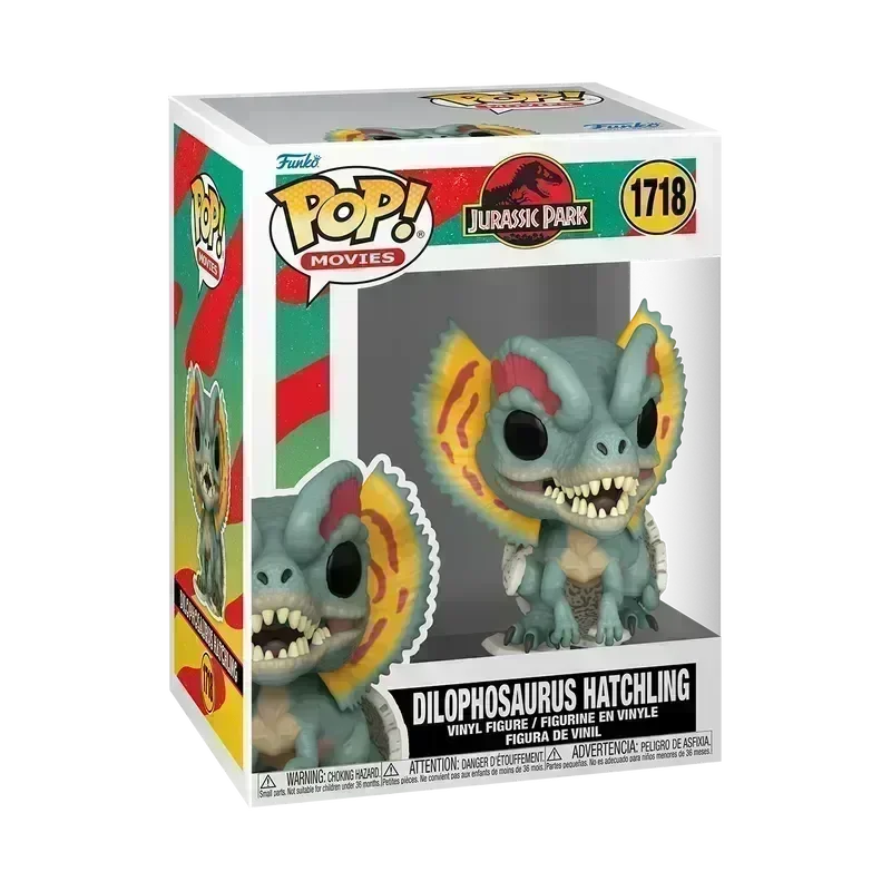 Jurassic Park - Dilophosaurus Hatchling Pop! Vinyl - Image 3