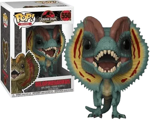 Jurassic Park - Dilophosaurus (with chase) Pop! Vinyl
