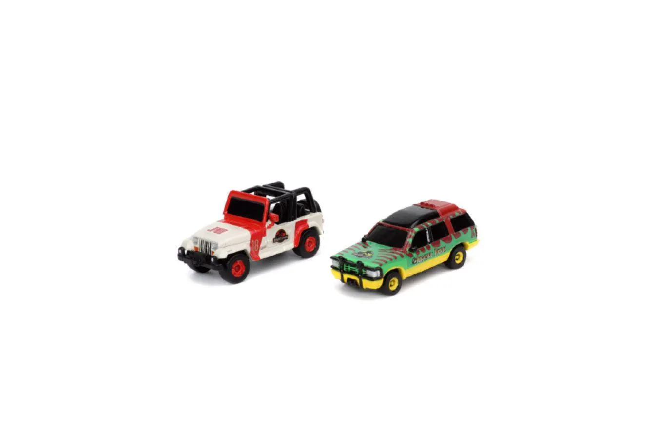 Jurassic Park - Nano Scene Diorama with 2 vehicles - Image 8