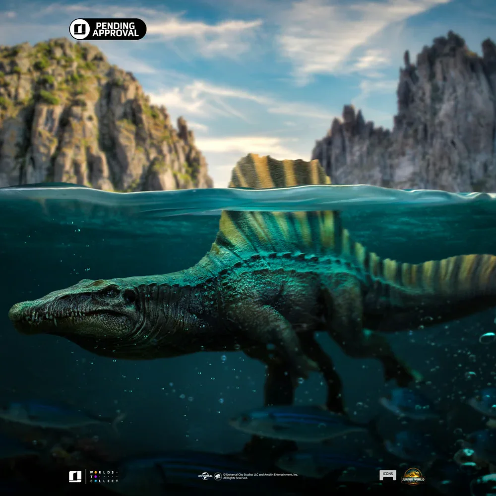 Jurassic Park - Spinosaurus Icons Statue - Image 2