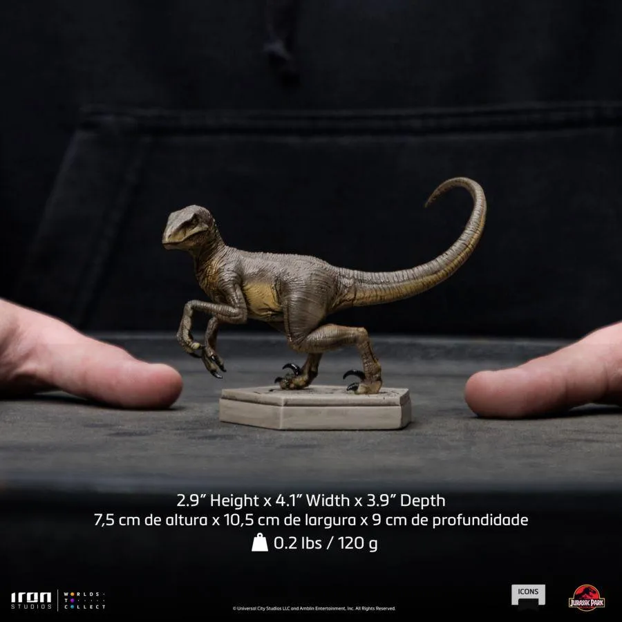 Jurassic Park - Velociraptor C Icons Statue - Image 7