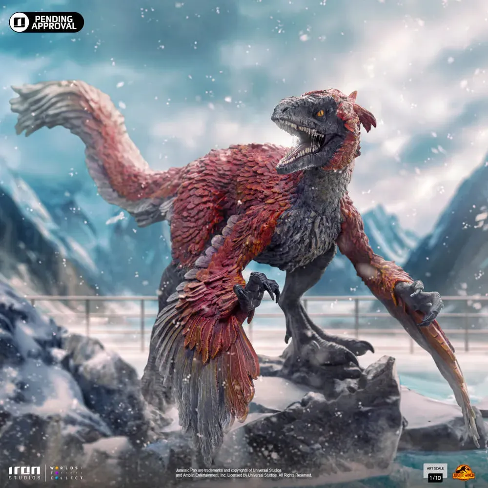 Jurassic World 2 - Pyroraptor 1:20 Statue - Image 4