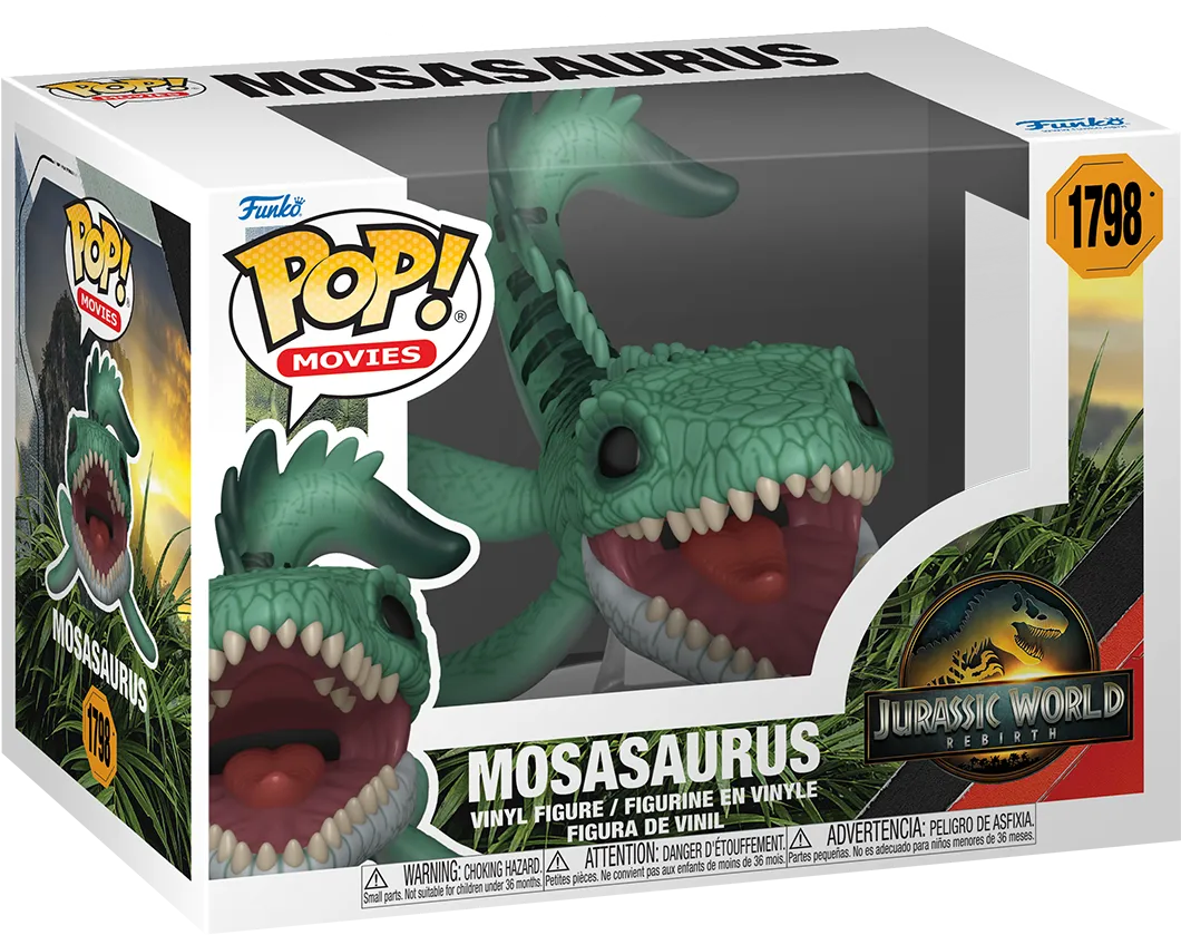 Jurassic World (2025) - Mosasaurus Pop! Vinyl - Image 3