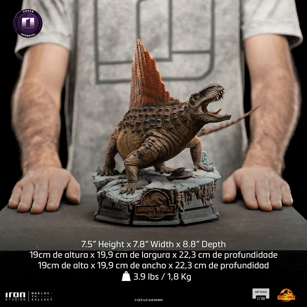 Jurassic World 3 - Dimetrodon 1:10 Scale Statue - Image 5