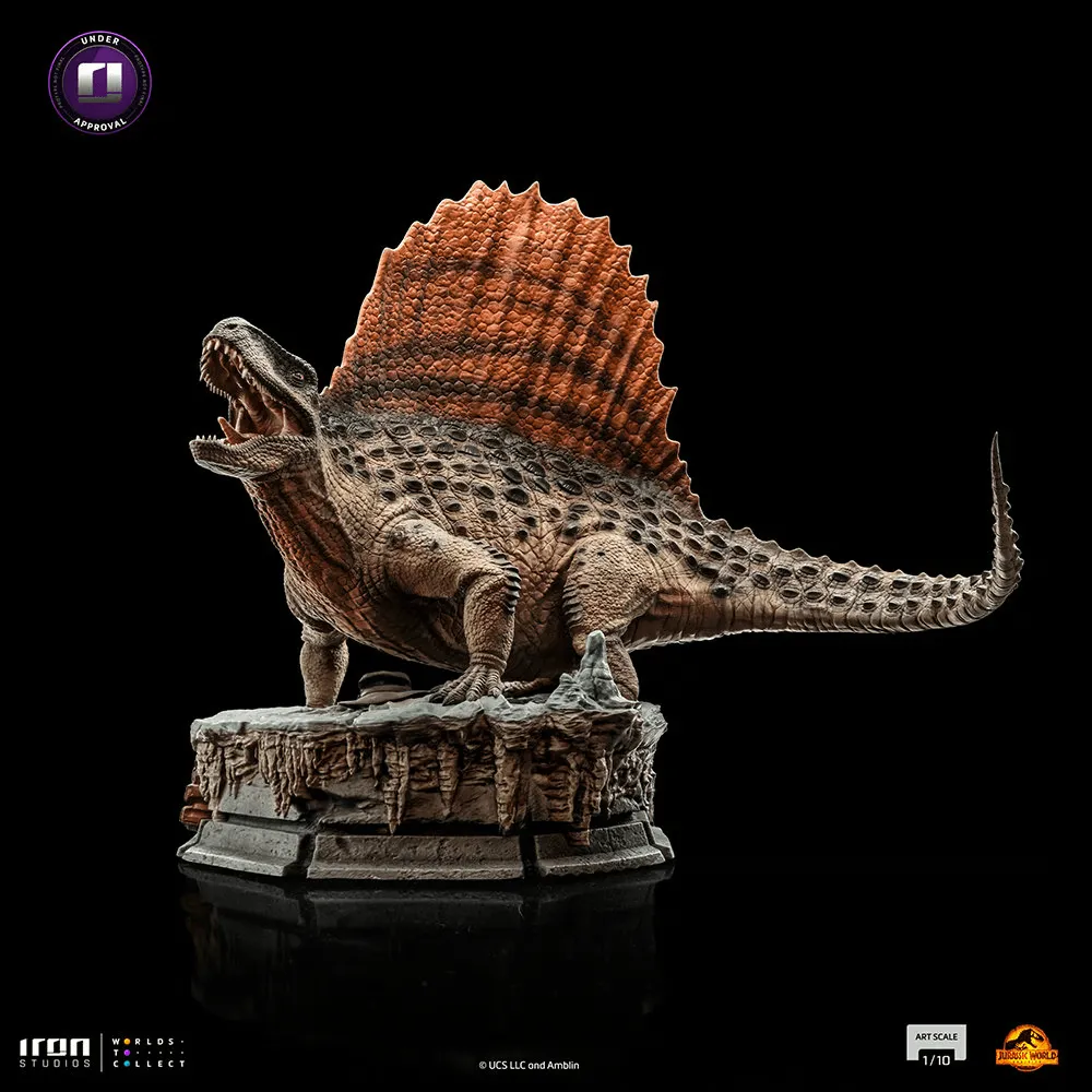 Jurassic World 3 - Dimetrodon 1:10 Scale Statue - Image 7
