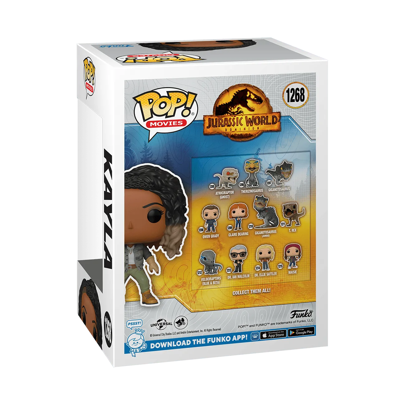 Jurassic World 3: Dominion - Kayla NYCC 2022 US Exclusive Pop! Vinyl [RS] - Image 4