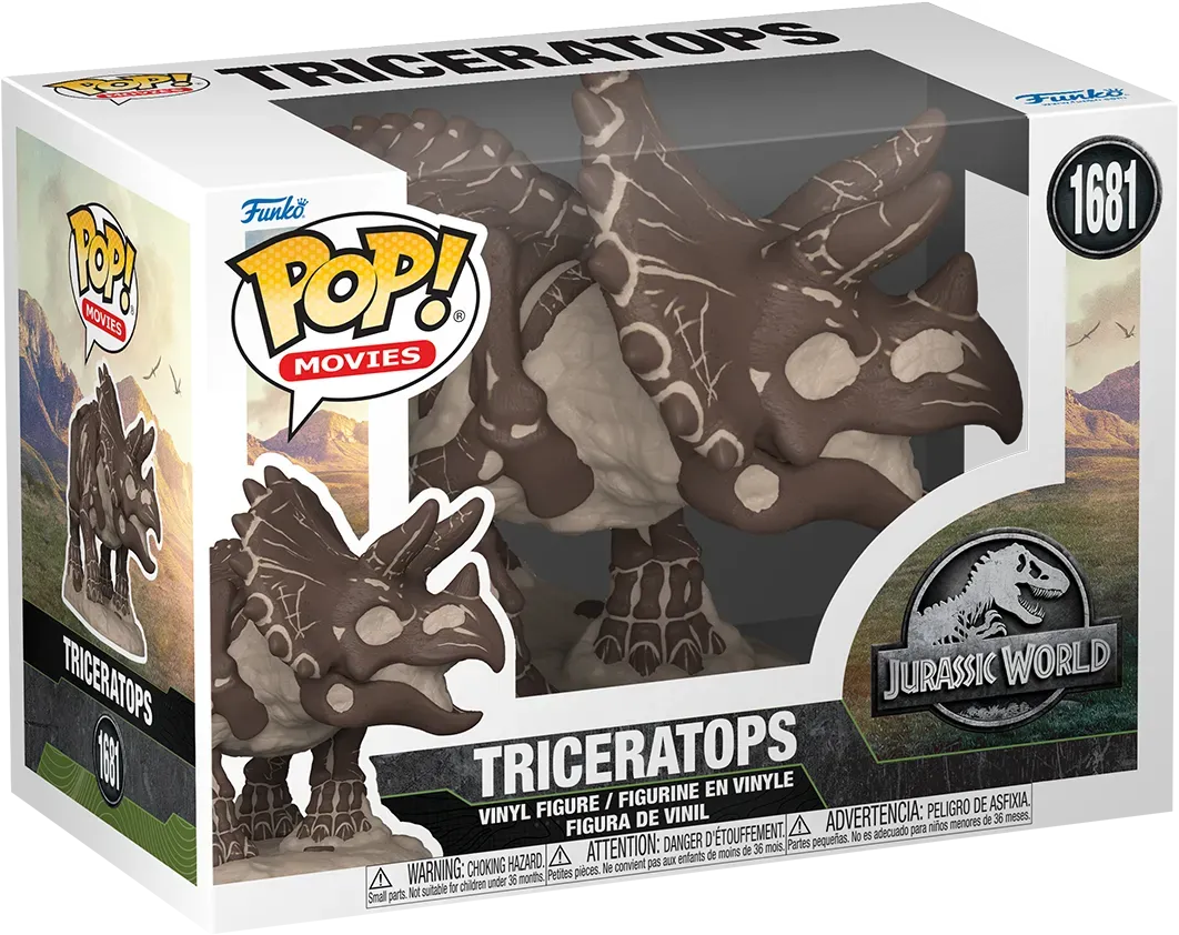 Jurassic World - Triceratops Fossil Pop! Vinyl - Image 3