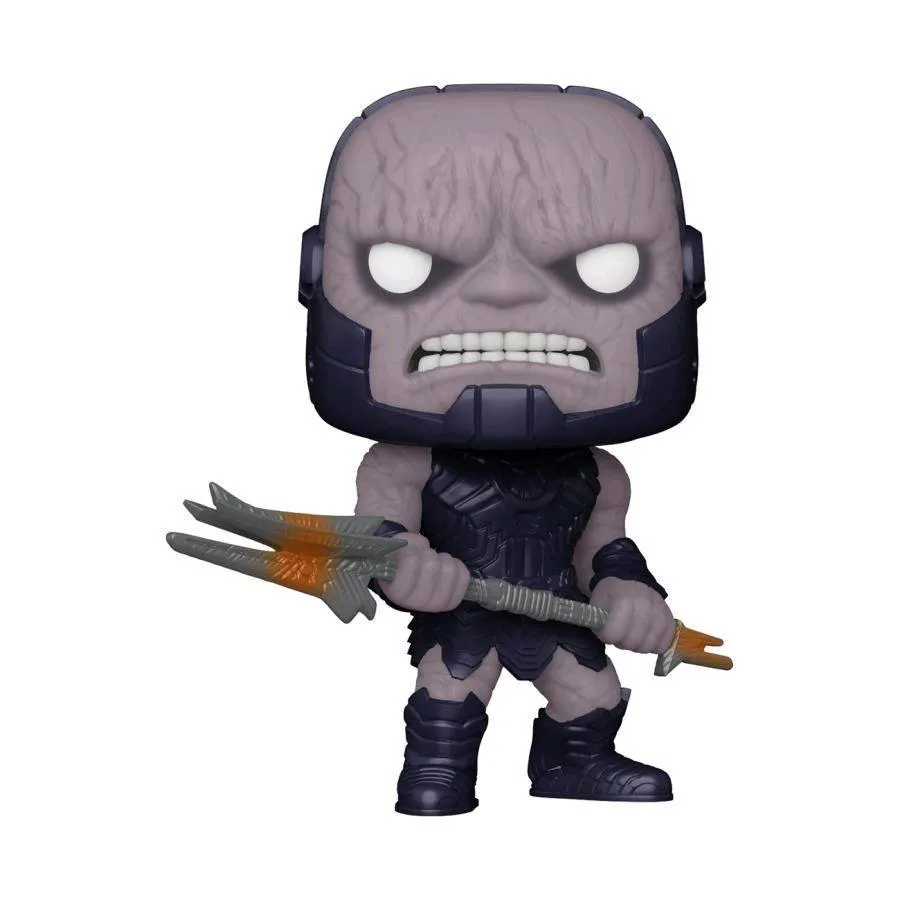Justice League: Snyder Cut - Darkseid Armoured Metallic US Exclusive Pop! Vinyl [RS] - Image 2