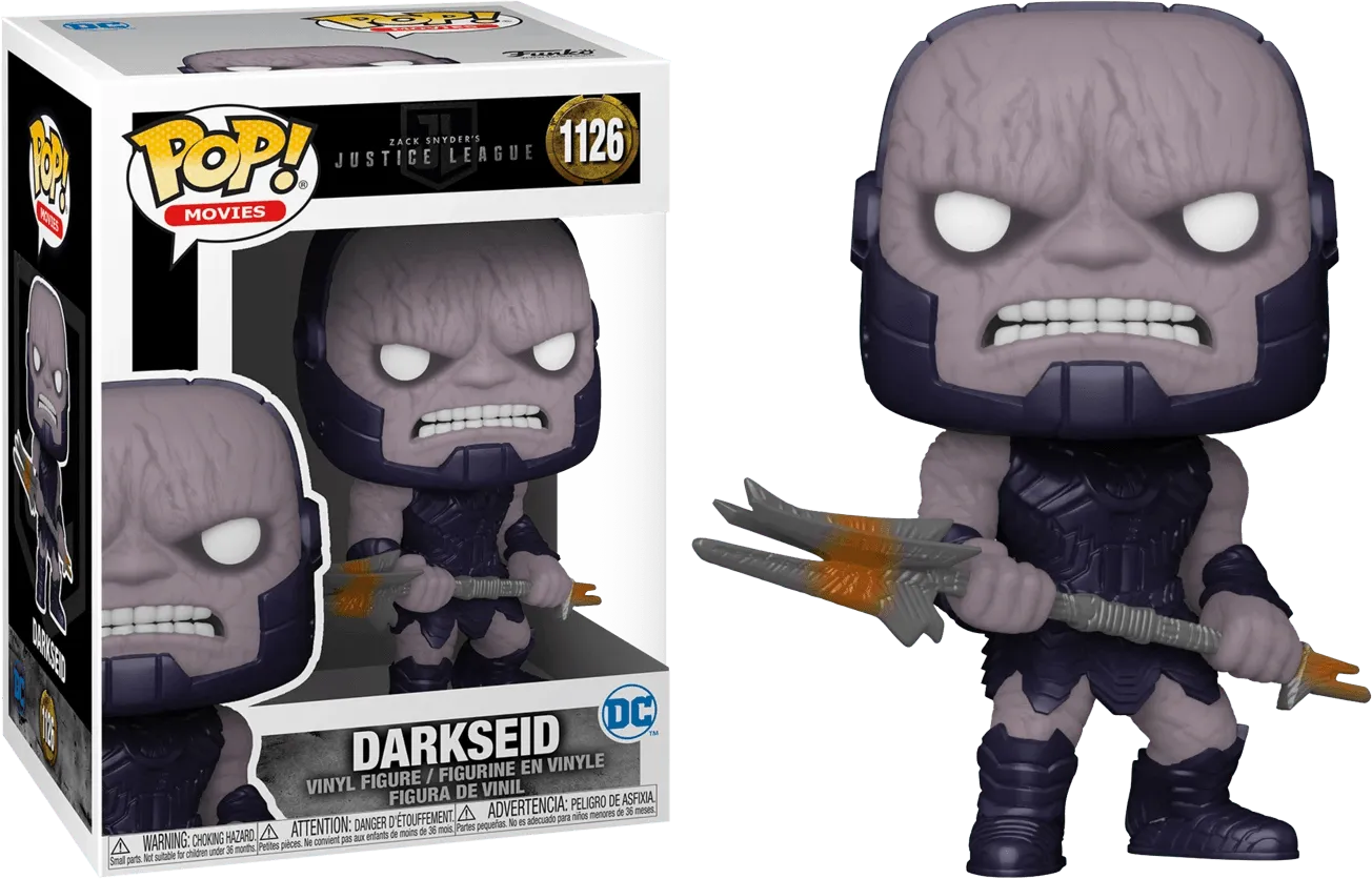 Justice League: Snyder Cut - Darkside Armoured Pop! Vinyl