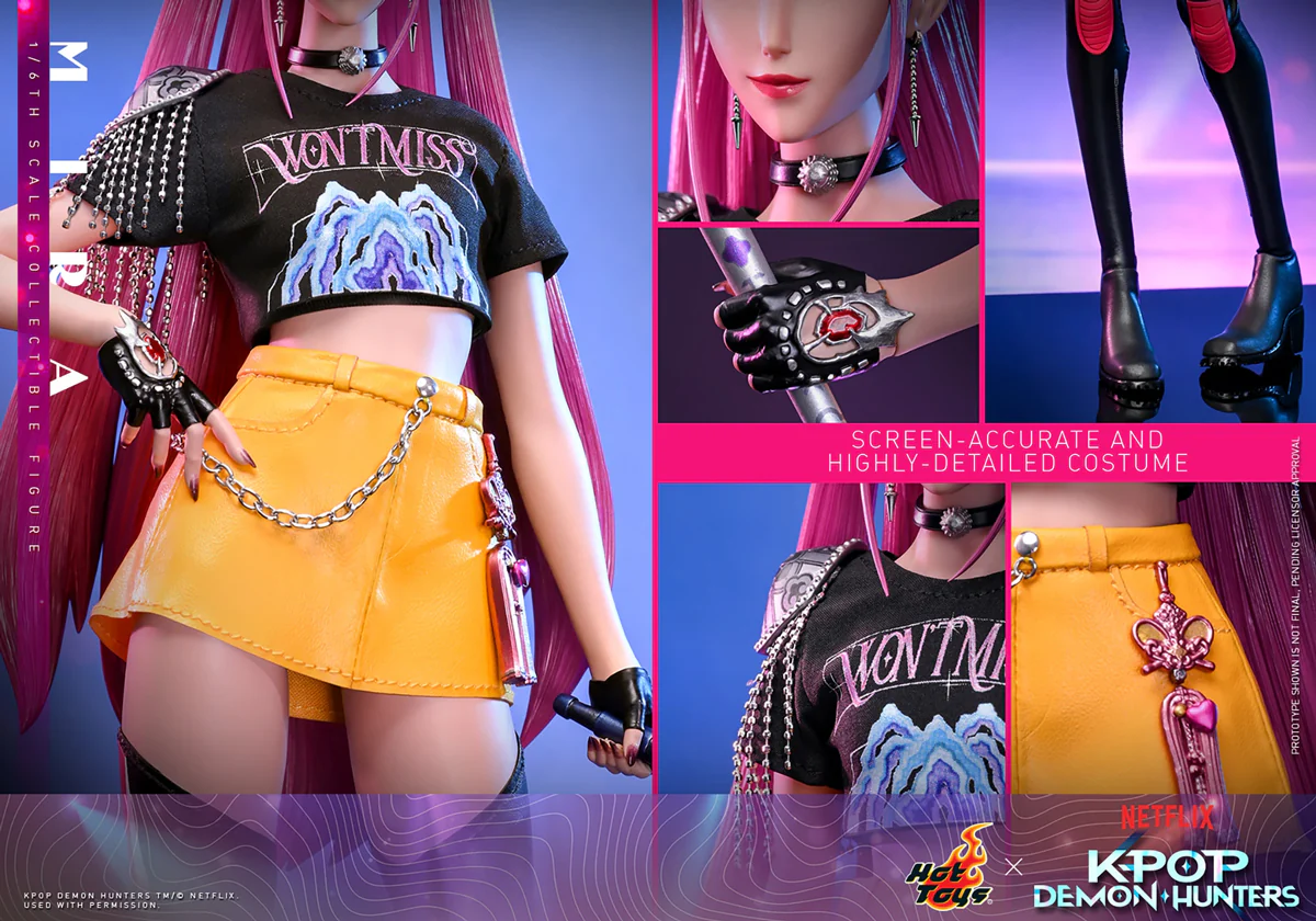 K-Pop Demon Hunters - Mira 1:6 Scale Collectible Action Figure - Image 22