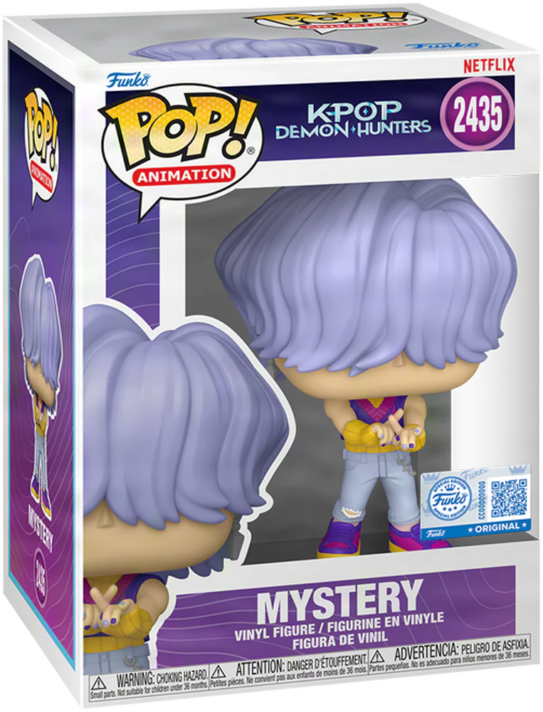 K-Pop Demon Hunters - Mystery (Soda Pop) US Exclusive Pop! Vinyl [RS] - Image 3