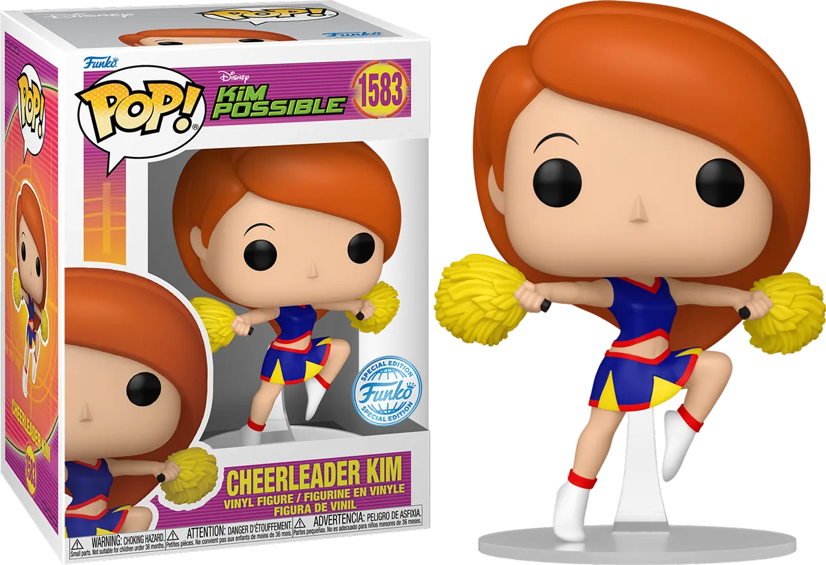 Kim Possible - Kim Cheerleader US Exclusive Pop! Vinyl [RS]