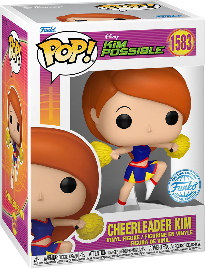 Kim Possible - Kim Cheerleader US Exclusive Pop! Vinyl [RS] - Image 3