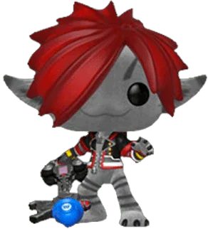 Kingdom Hearts 3 - Sora (Monsters Inc) Flocked US Exclusive Pop! Vinyl - Image 2