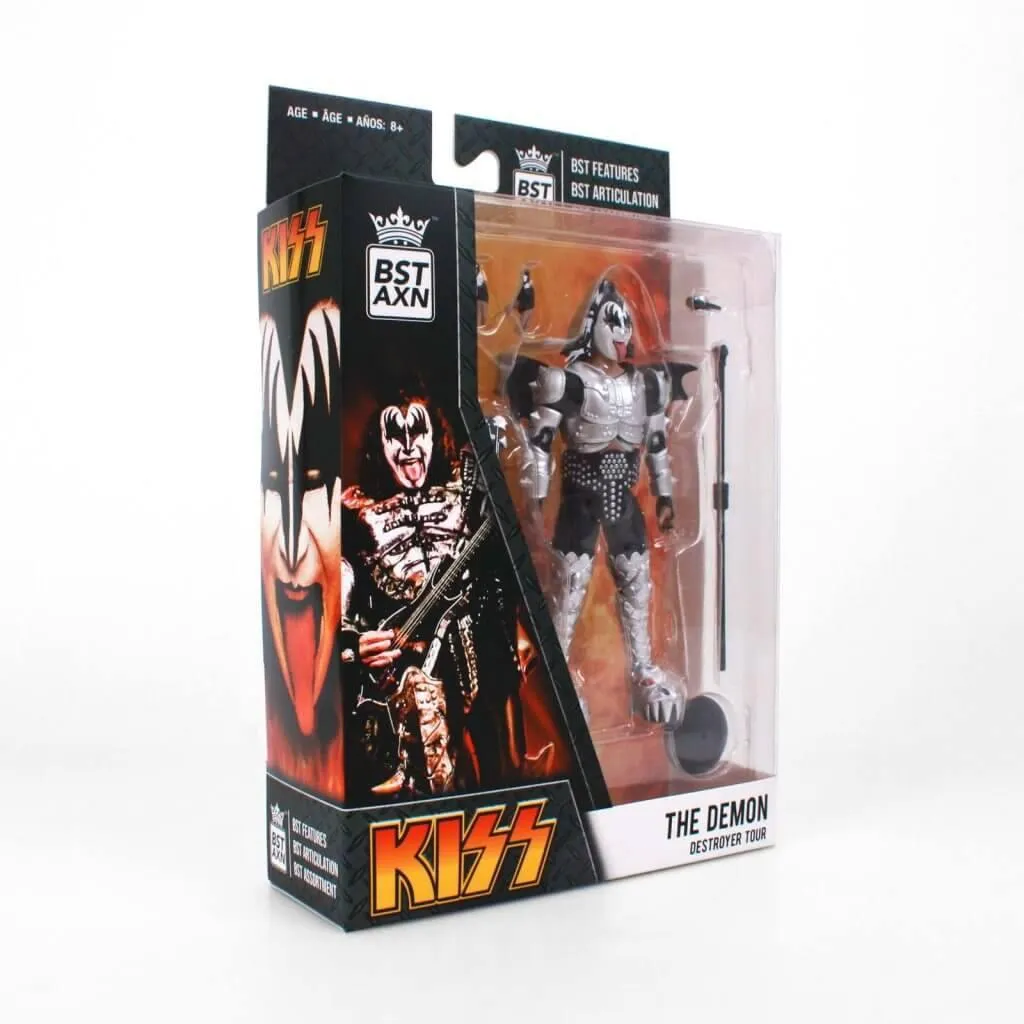 Kiss - The Demon (Gene Simmons) BST AXN 5'' Action Figure - Image 2