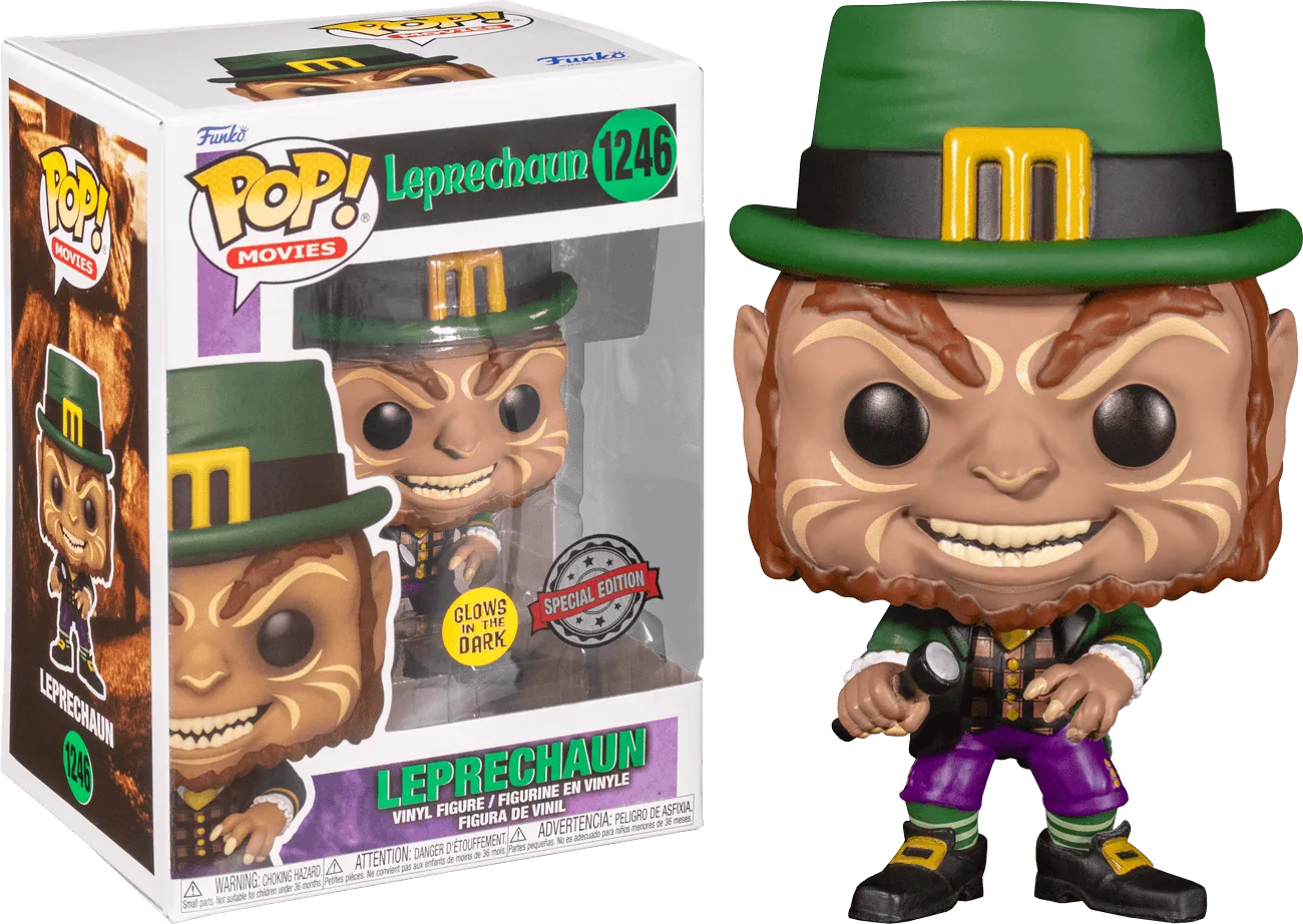 Leprechaun - Leprechaun with Flashlight Glow US Exclusive Pop! Vinyl [RS]