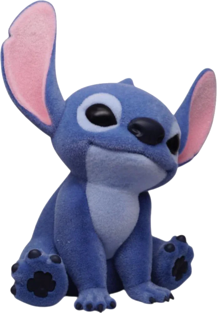 Lilo & Stitch (2025) - Stitch Flocked Figural PVC Bank - Image 2